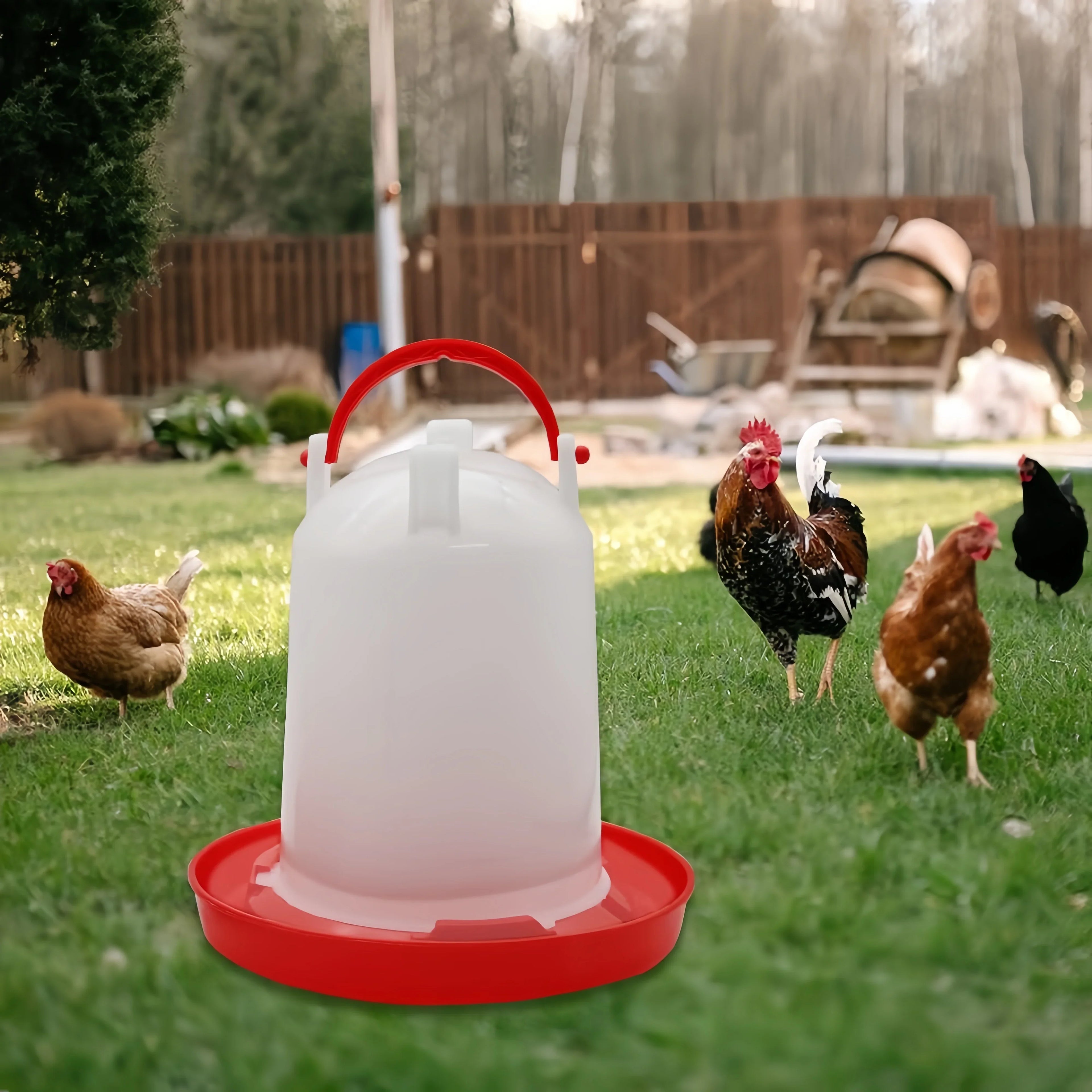 Abreuvoir grand seau 14L avec robinet poulailler
