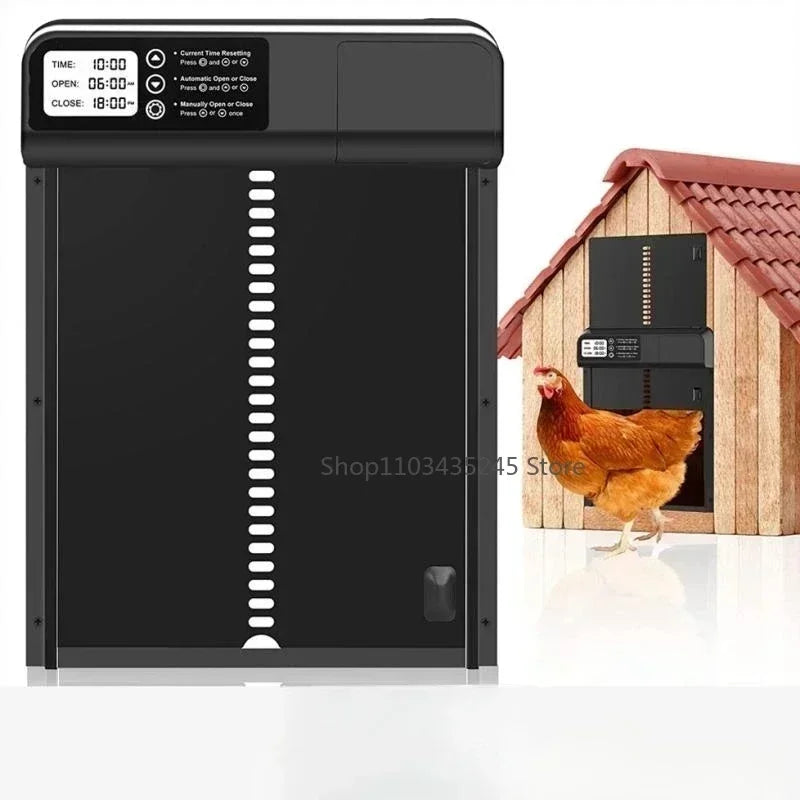 Porte Automatique Électrique Intelligente - Anti-Pincement - IPX3 Waterproof