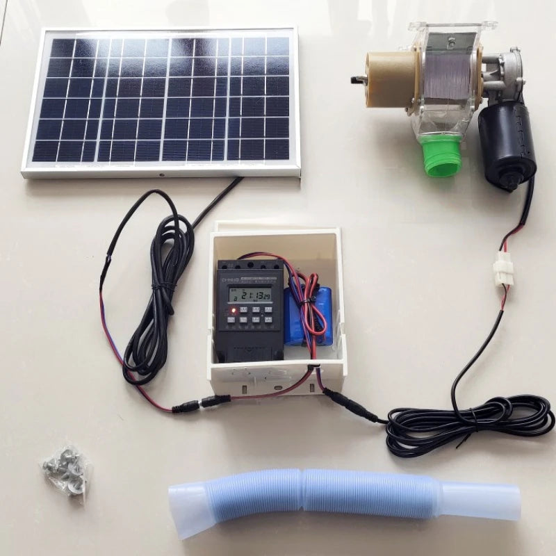 Mangeoire Automatique Connectée WiFi — Programmable depuis Smartphone, Solaire ou USB, Compatible Alexa & Google Home